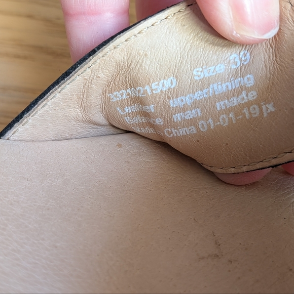 Dansko Anna Black Leather Western Heeled Comfort Sandals Size 39 (8.5 - 9) - Picture 8 of 14